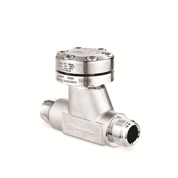 Spring type check valve for HP, UHP, cryogenic gases and fluids – CAR(S)